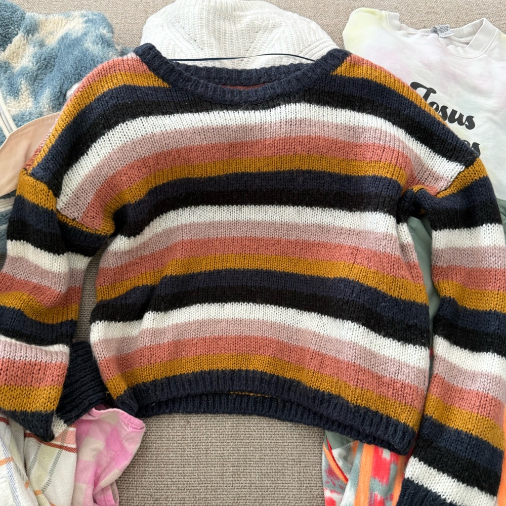O’Neil daze Striped Multicolor Sweater